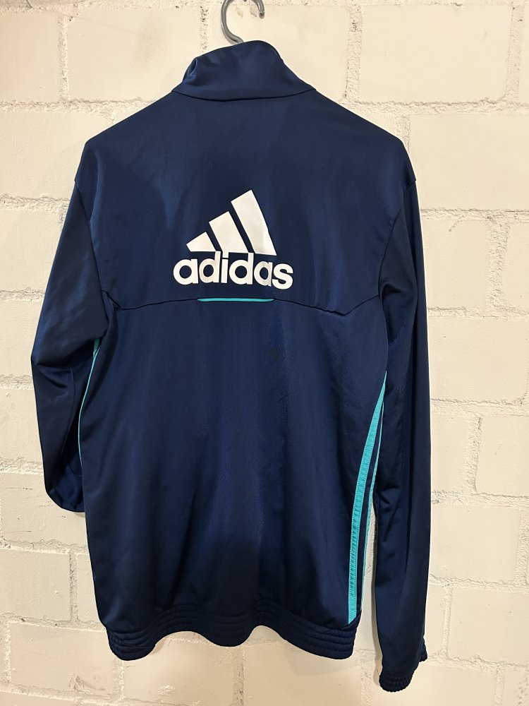 Blaue Trainingsjacke Vintage