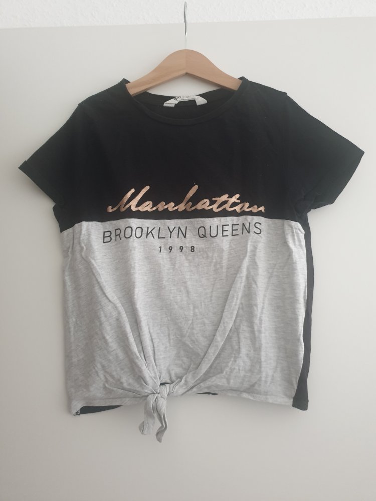 T-Shirt Sport Tanzen 134 140 H&M schwarz 
