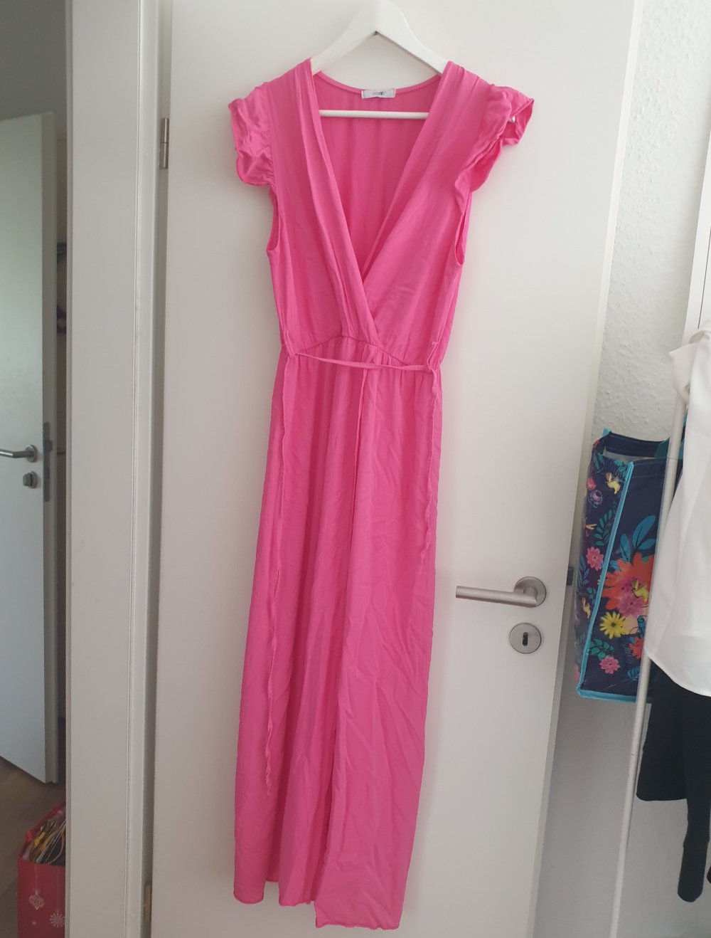 Langes Sommerkleid pink S Hailys