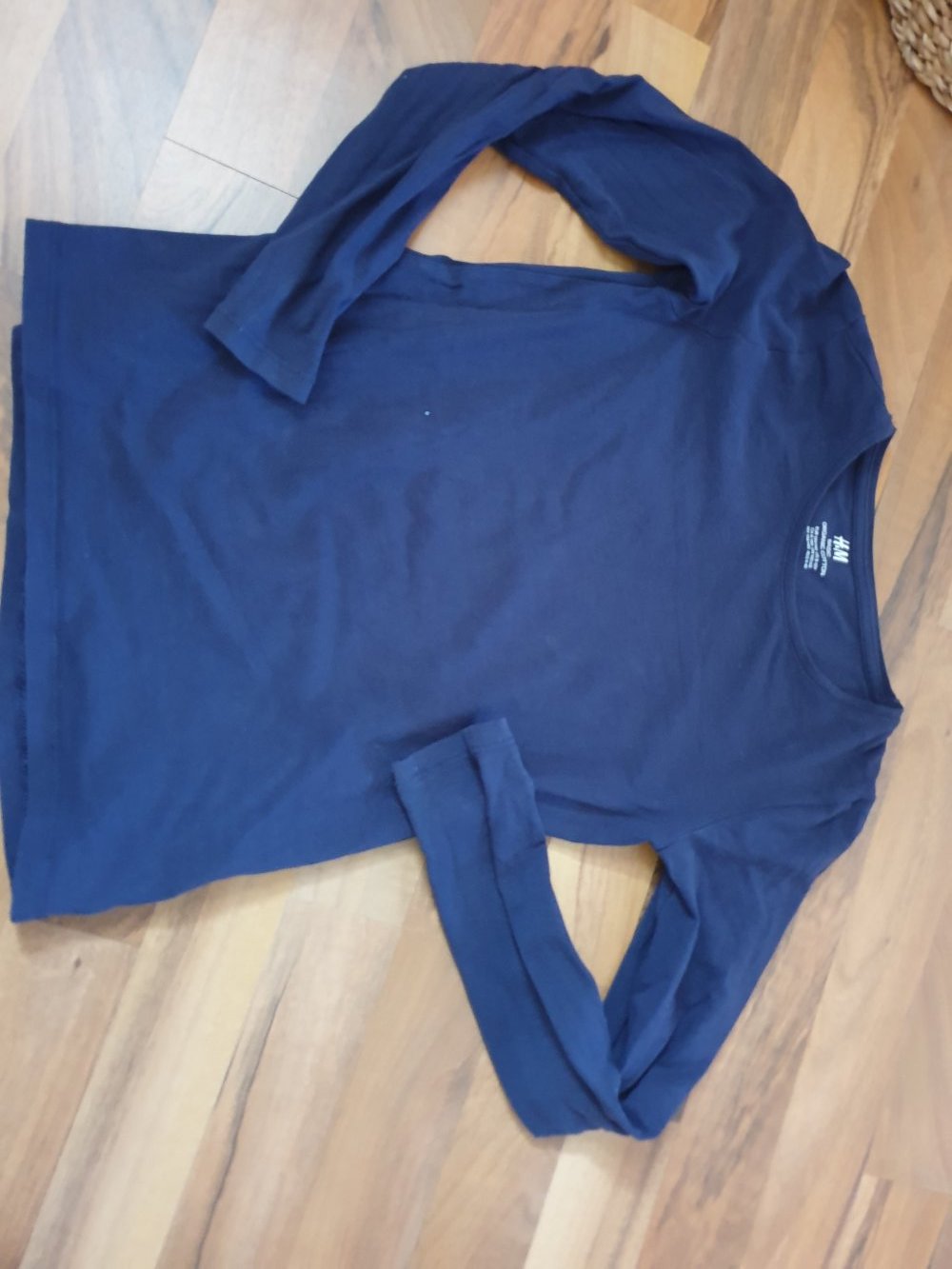 LA Shirt blau 134 140 H&M 