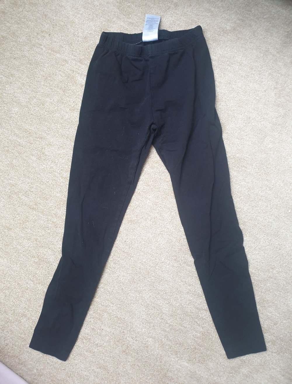 Leggings schwarz 128
