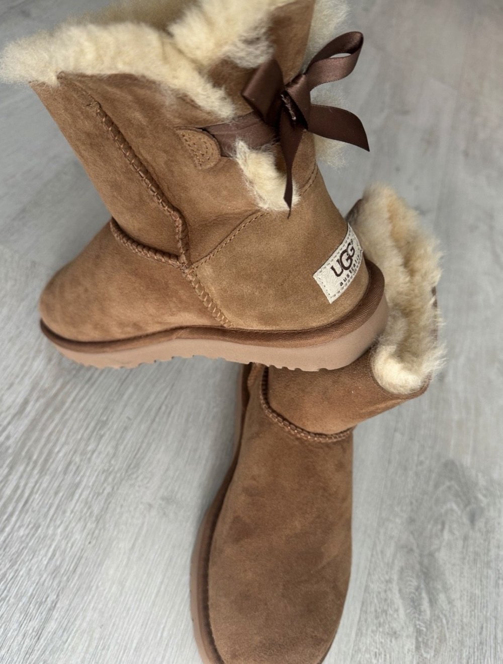 UGG Boots Bailey Chestnut Braun Gr.38 -Wie NEU-