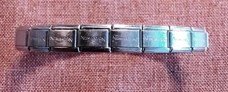 Original Nomination Armband mit Motivelement Zwilling + 3 Charms