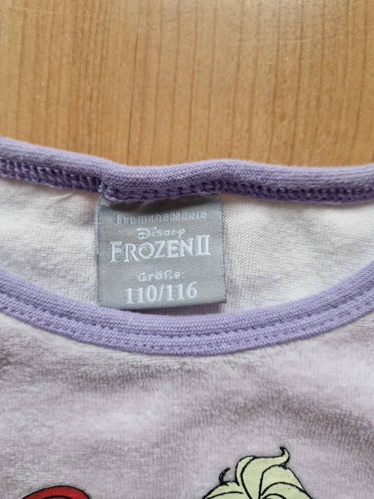 Schlafanzugoberteil Frozen 2 Anna Elsa Größe 110/116