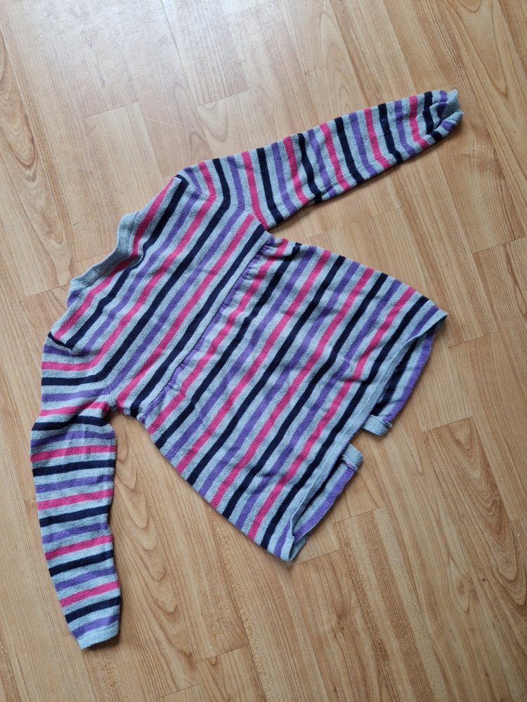 Gestreifte Strickjacke Jäckchen 