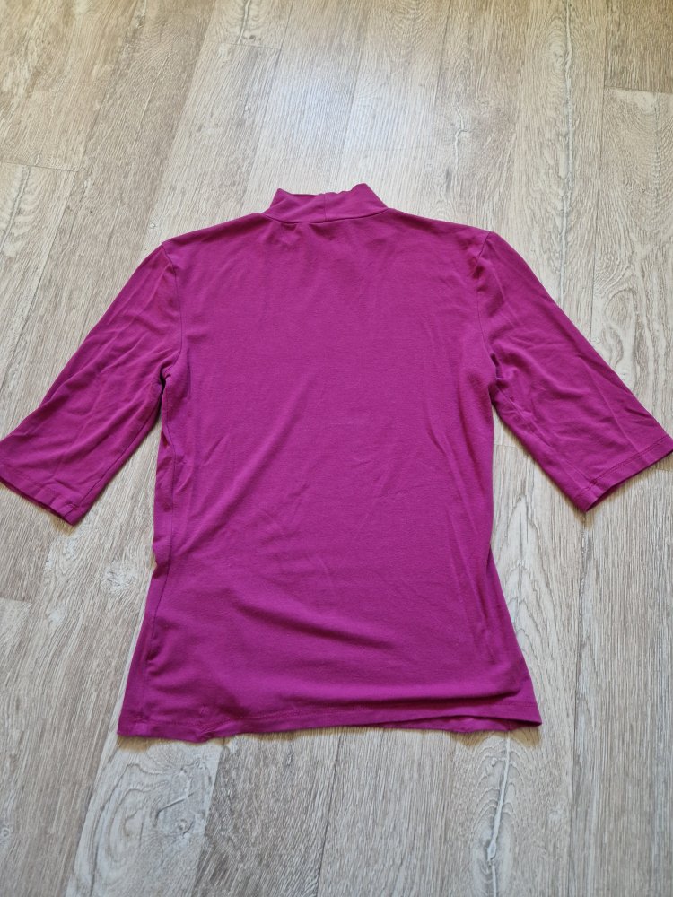 Shirt 1/2 Arm lang mit modernen Stehkragen