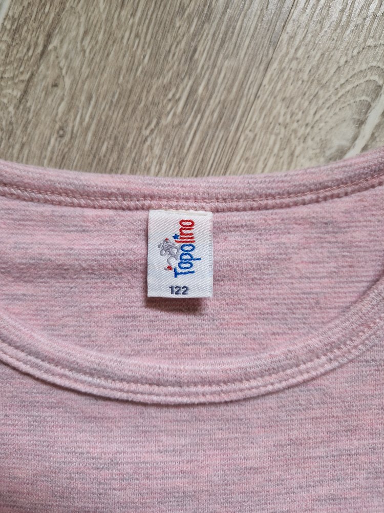Kleid in rosa / meliert