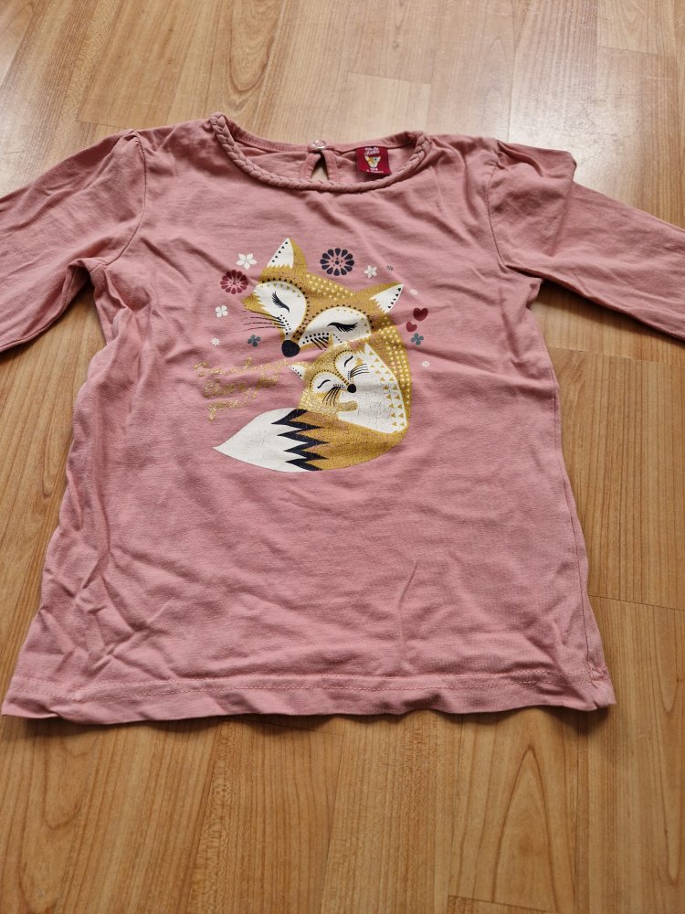 Langarmshirt mit Fuchs 