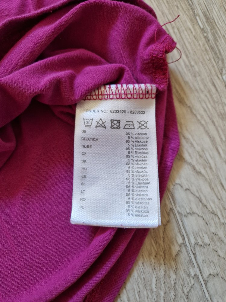 Shirt 1/2 Arm lang mit modernen Stehkragen
