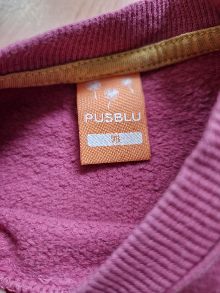 Pullover Sweatshirt mit Blumenstickerei 