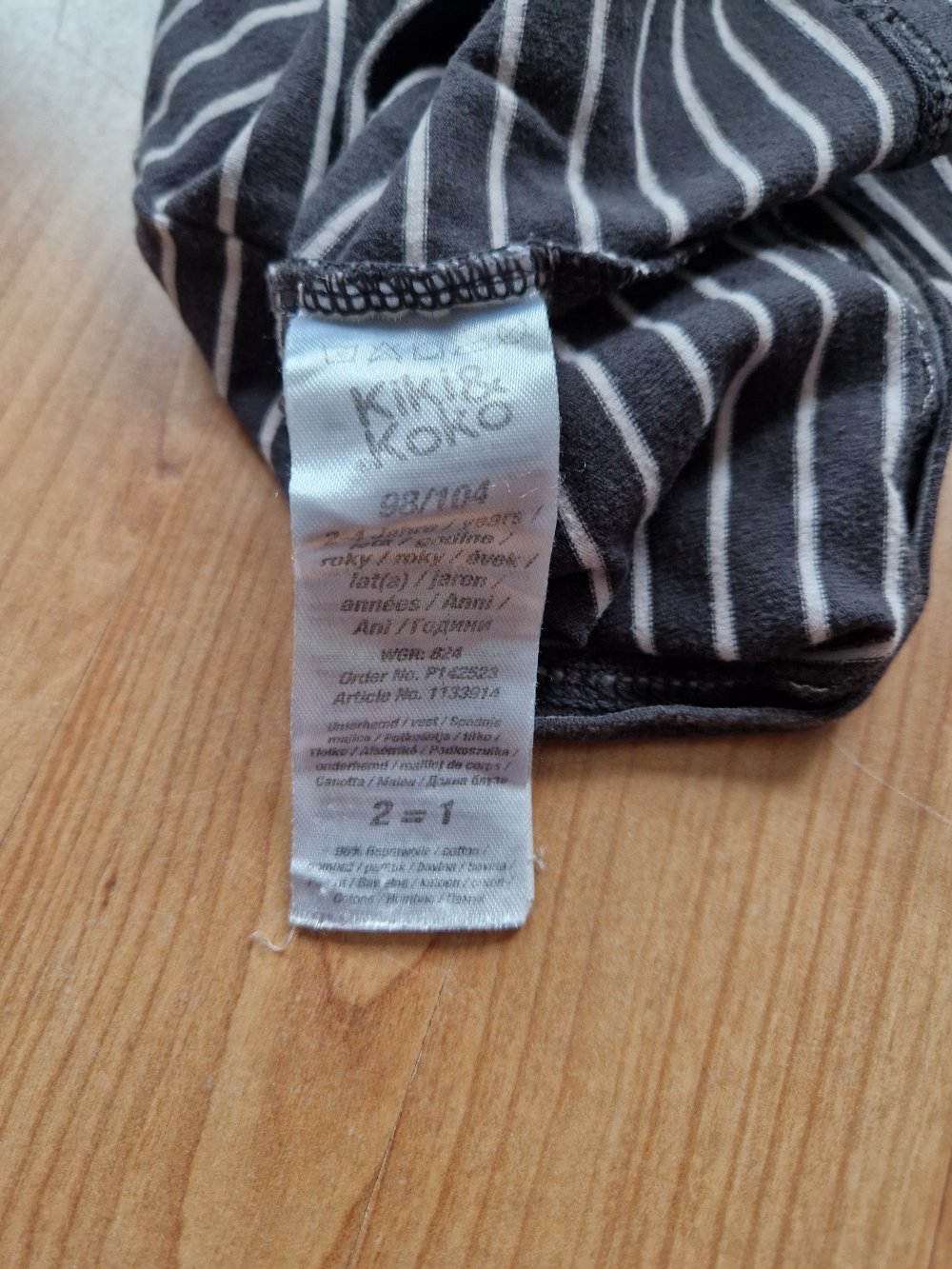 Unterhemd. Größe 98/104