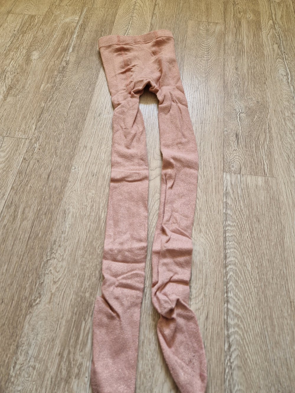 Strumpfhose mit Glitzergarn