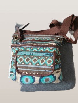 Kleine Umhängetasche boho style