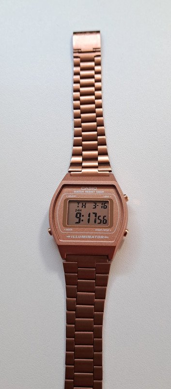 Casio Retro rose