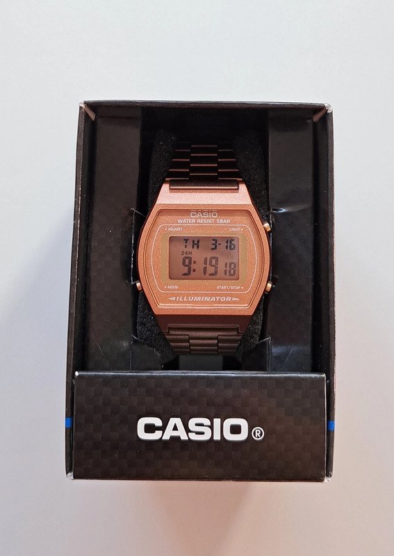 Casio Retro rose