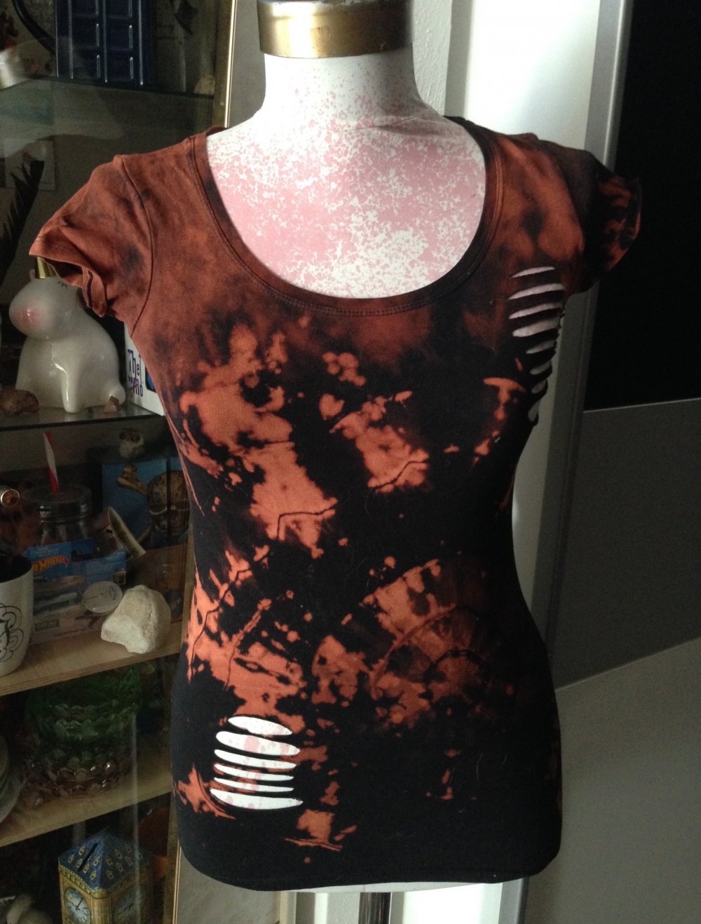 Cut up Boho Shirt
