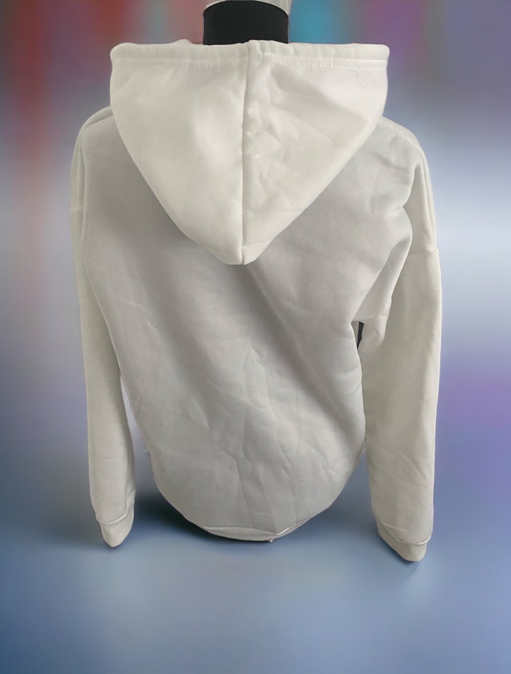 Weißes Sweatshirt