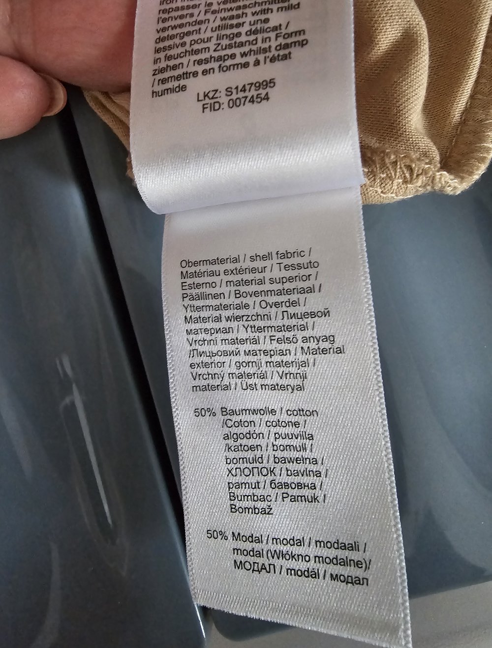 Shirt mit halblangen Ärmeln Gr. 56