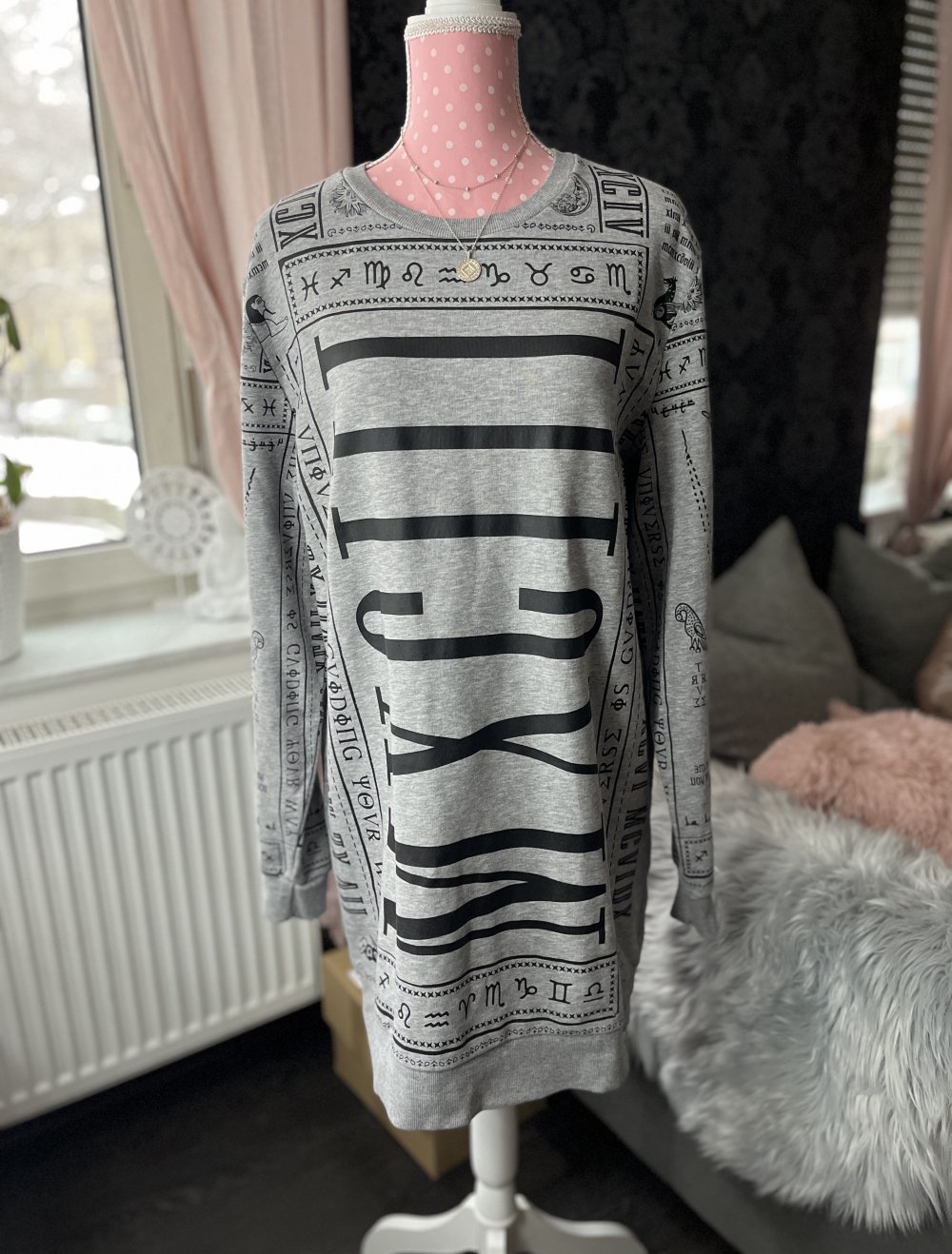 langer Sweatpullover Gr L
