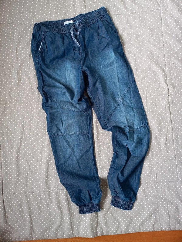 Yigga Jeans Jogger Gr 152, Mädchen, Ernsting´s Family, Sommer, leichte Hose, Pumphose