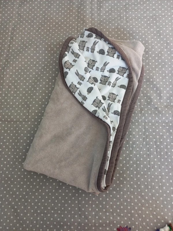 H&M kuschelige Babydecke, Nicki, Baumwolle, Baby, Decke,