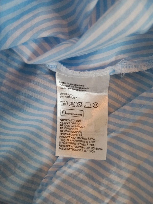 NEUWERTIG! H&M Blogger Bluse Gr 36/S, Damen, Ringel, gestreift, maritim Frühling, Sommer, Strand, blau, weiß