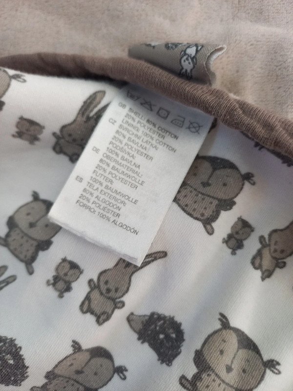 H&M kuschelige Babydecke, Nicki, Baumwolle, Baby, Decke,