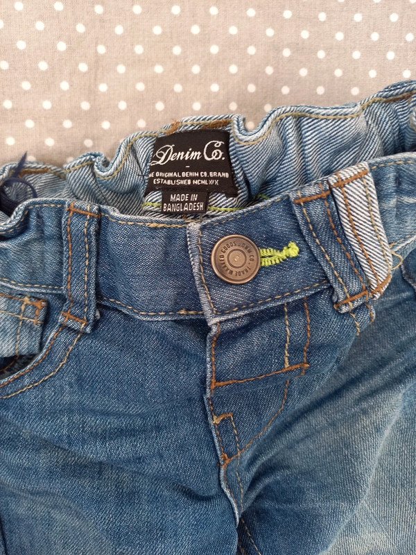 Baby Jeans Shorts Gr 86 von Denim Co, Hose, Boy, Junge, Sommer