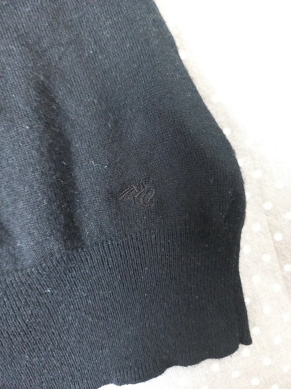 Esprit Pulli Strickshirt Gr 34, XS, Damen, schwarz, leicht, Feinstrick, 3/4-Ärmel