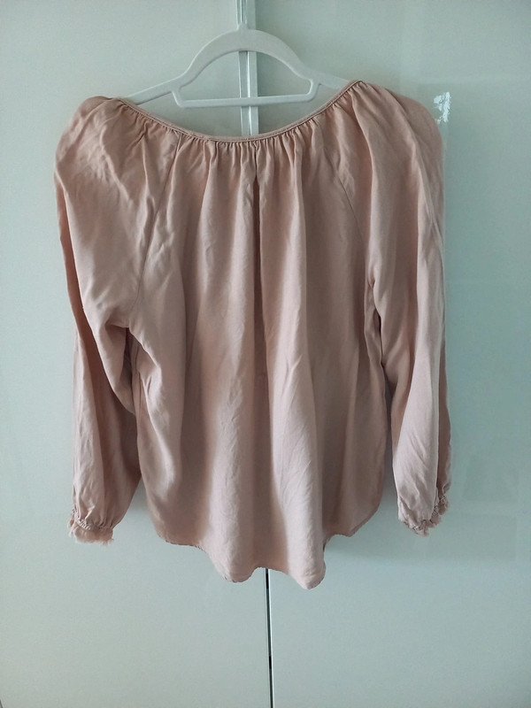 Sack's Tunika Gr 38, M, Damen, Blogger, Langarm, Bluse, altrosa, rose, Herbst