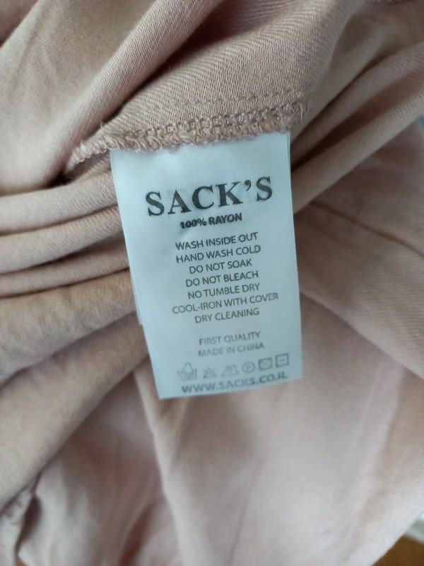 Sack's Tunika Gr 38, M, Damen, Blogger, Langarm, Bluse, altrosa, rose, Herbst