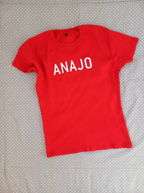 Anajo Shirt Gr M, 38, Damen, Deutschpop, Shirt, rot