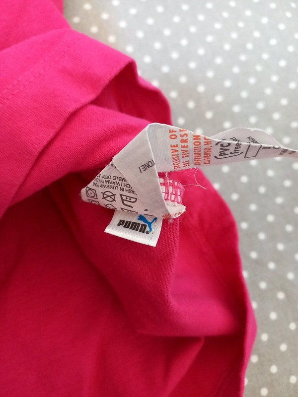 Puma Shirt Gr 140 Mädchen pink, Sportshirt, Kurzarm, Sommer, Sportunterricht