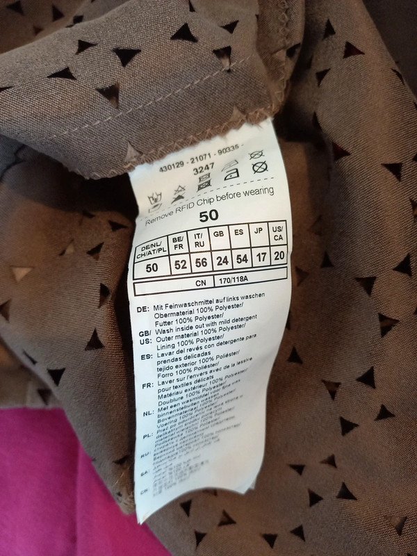 TOP ZUSTAND! Blogger Jacke Gr 50 by Gerry Weber, Damen, curvy, Frühling, Lochstickerei, braun, 3/4 Ärmel