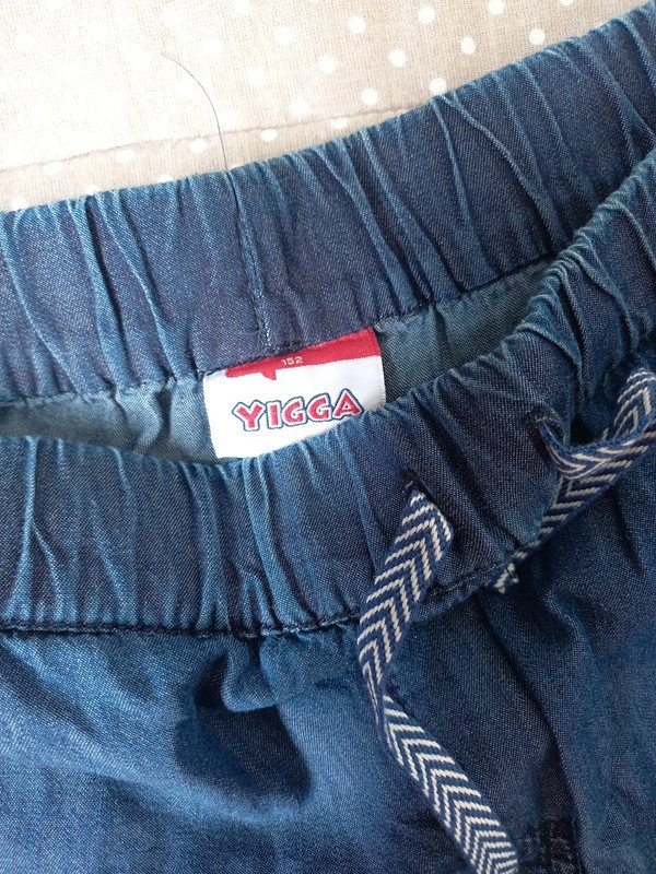 Yigga Jeans Jogger Gr 152, Mädchen, Ernsting´s Family, Sommer, leichte Hose, Pumphose