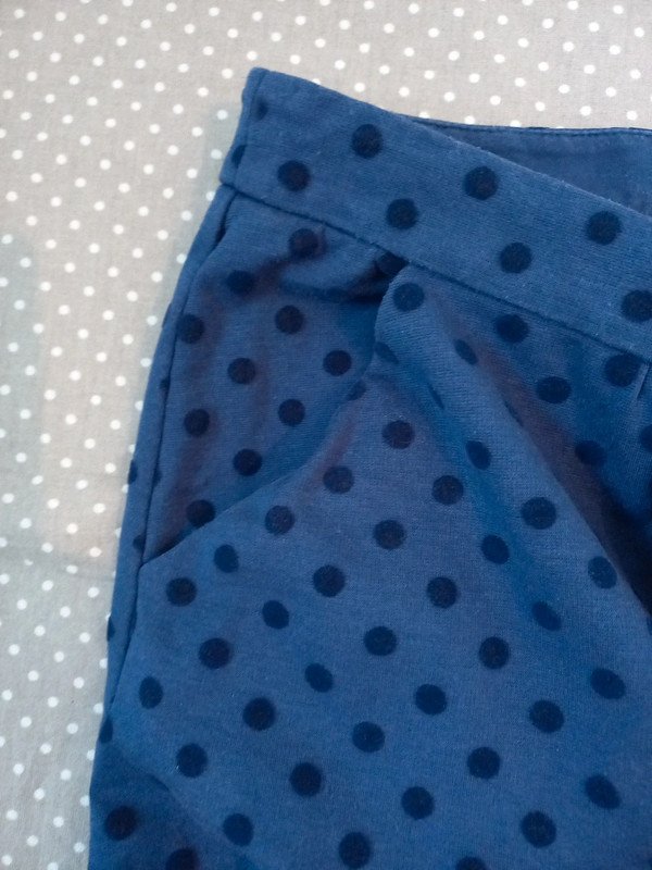 Boden Sweat Rock Gr 36/38, S/M, blau, dots, Frühling, Sommer