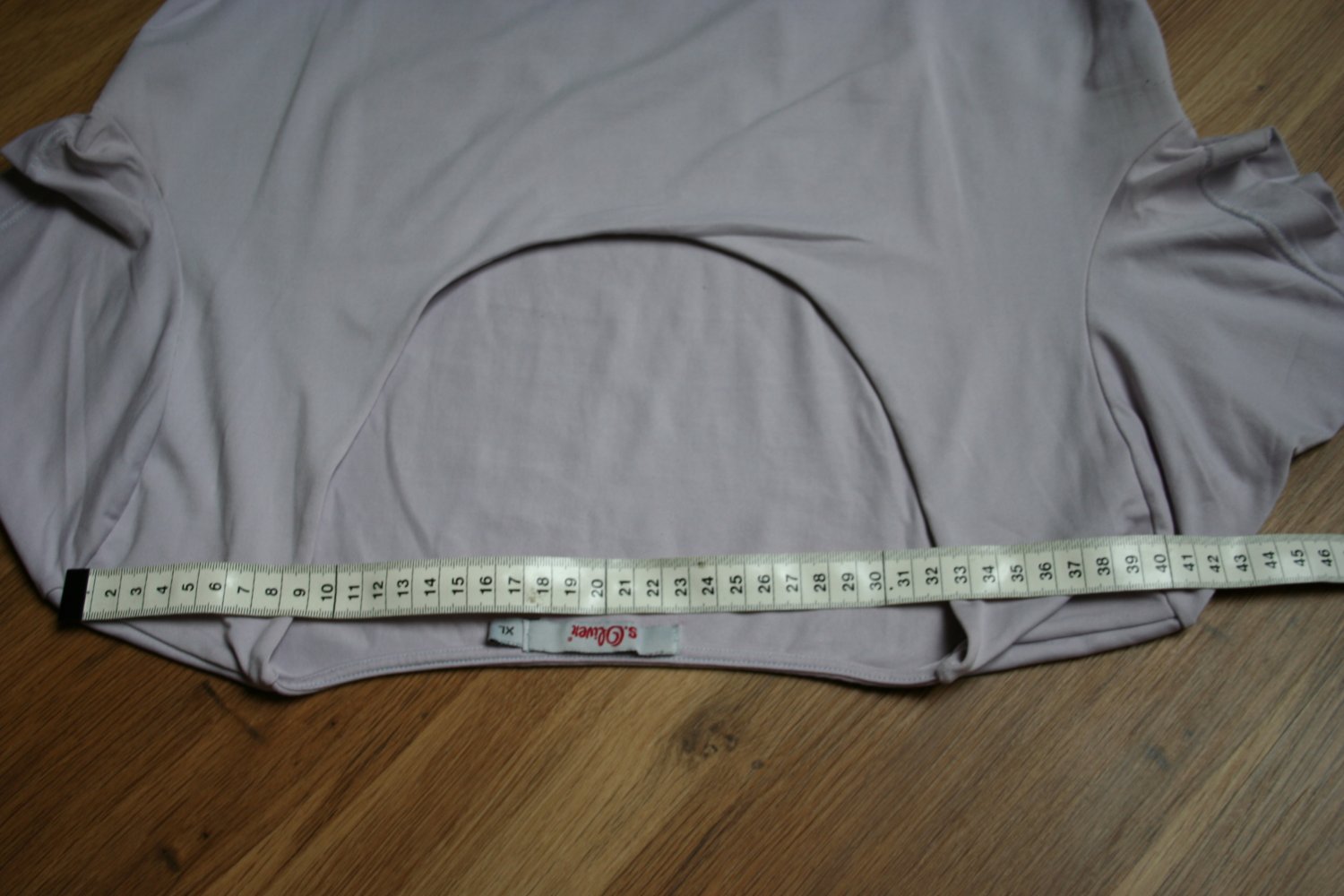 S-Oliver fliederfarbenes T-Shirt leicht stretch 