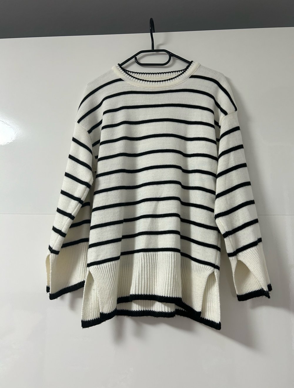 Gestreifter Pullover