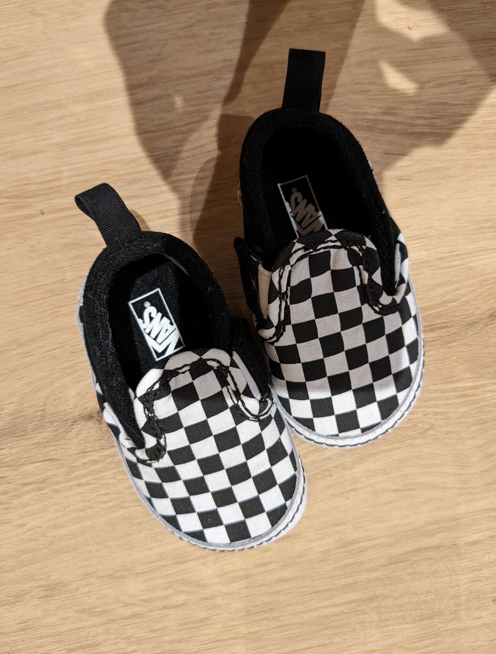 Vans Slip-On V Crib Checker Lauflernschuh für Babys