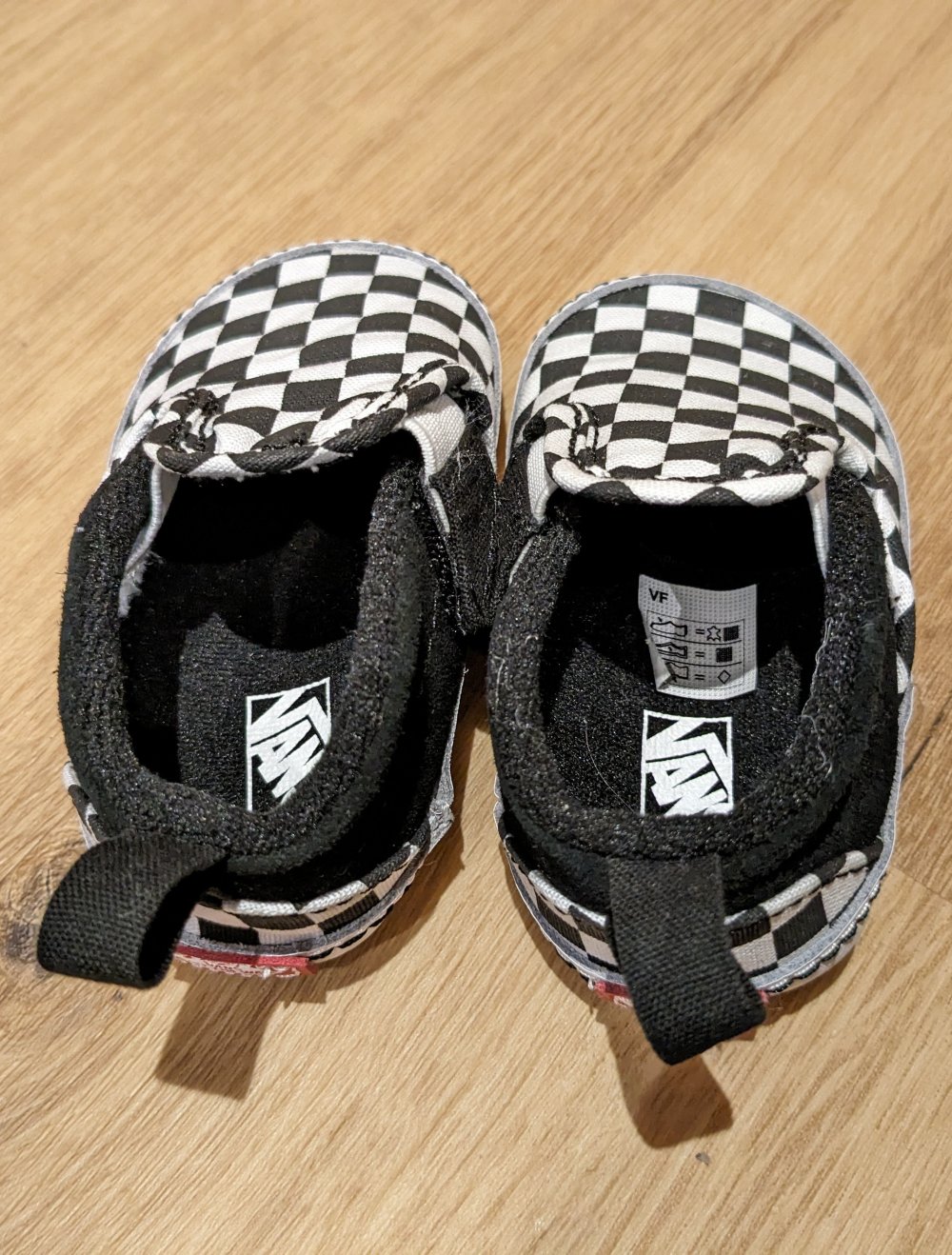 Vans Slip-On V Crib Checker Lauflernschuh für Babys