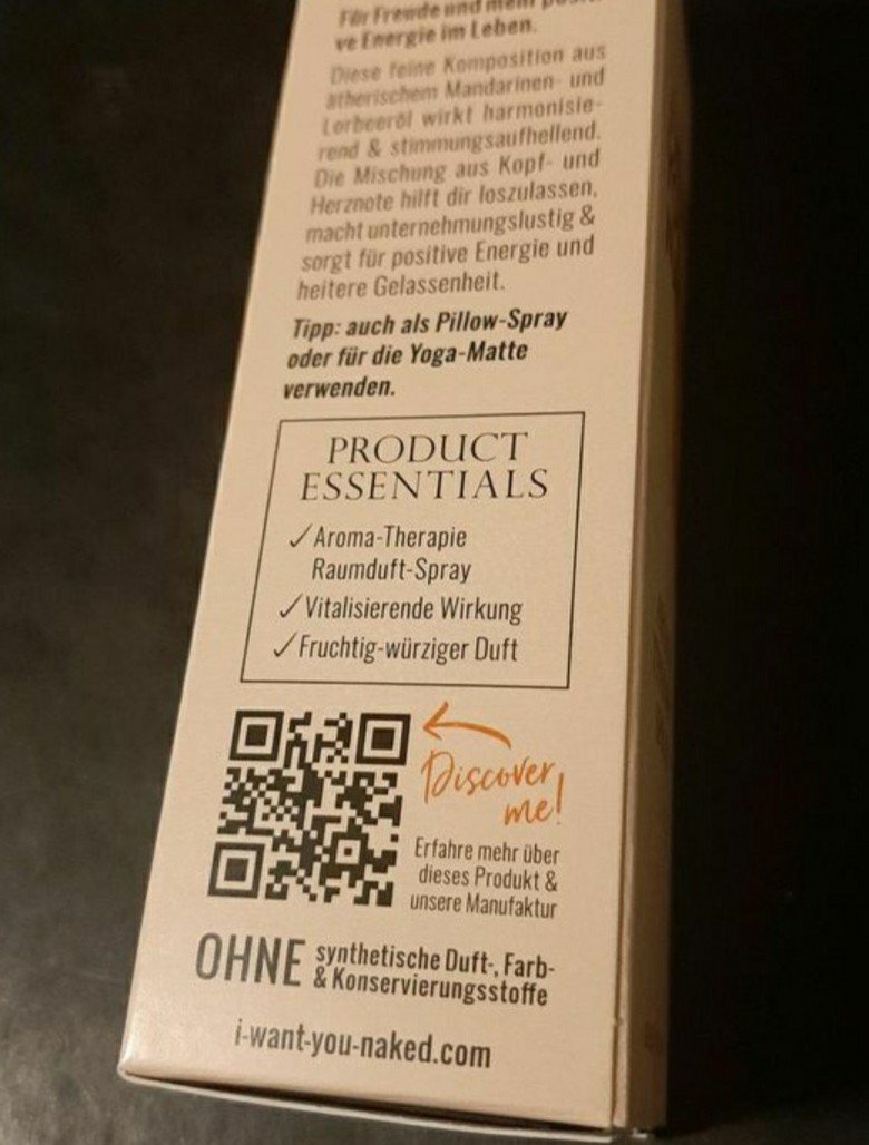 I Want You Naked Aroma Therapie Spray Good Karma Neu NP 20€