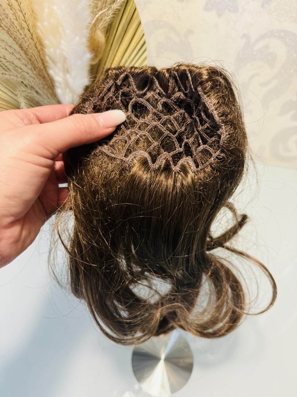 Kunsthaar ca. 25cm Neu Haarteil Zopf Kunstzopf Haarverlängerung Hell Braun Haare