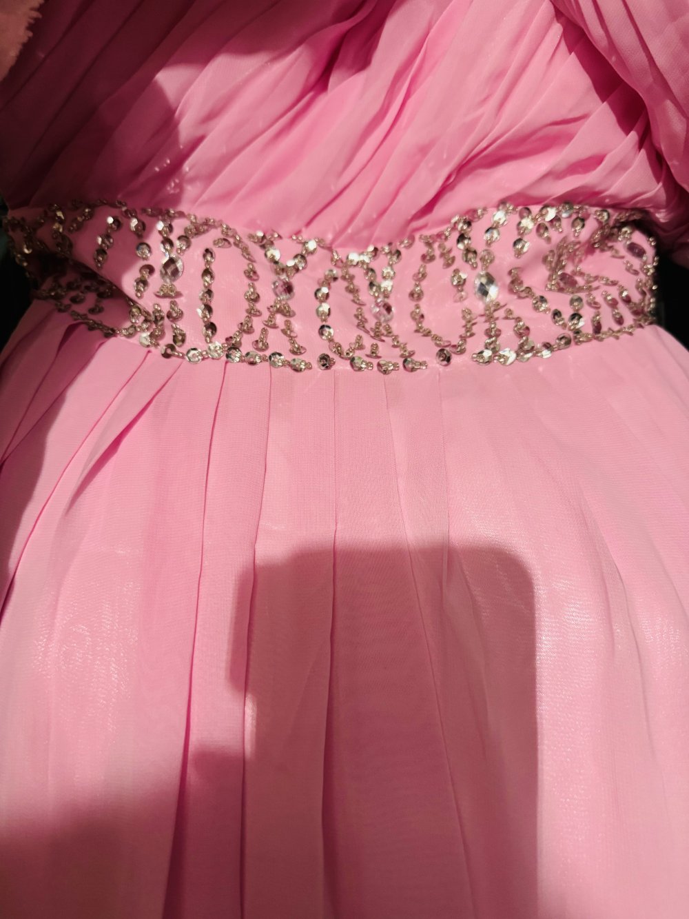 Schönes Maxikleid Kleid A-Linie Pailletten Rückenfrei Ballkleid Hochzeitskleid
