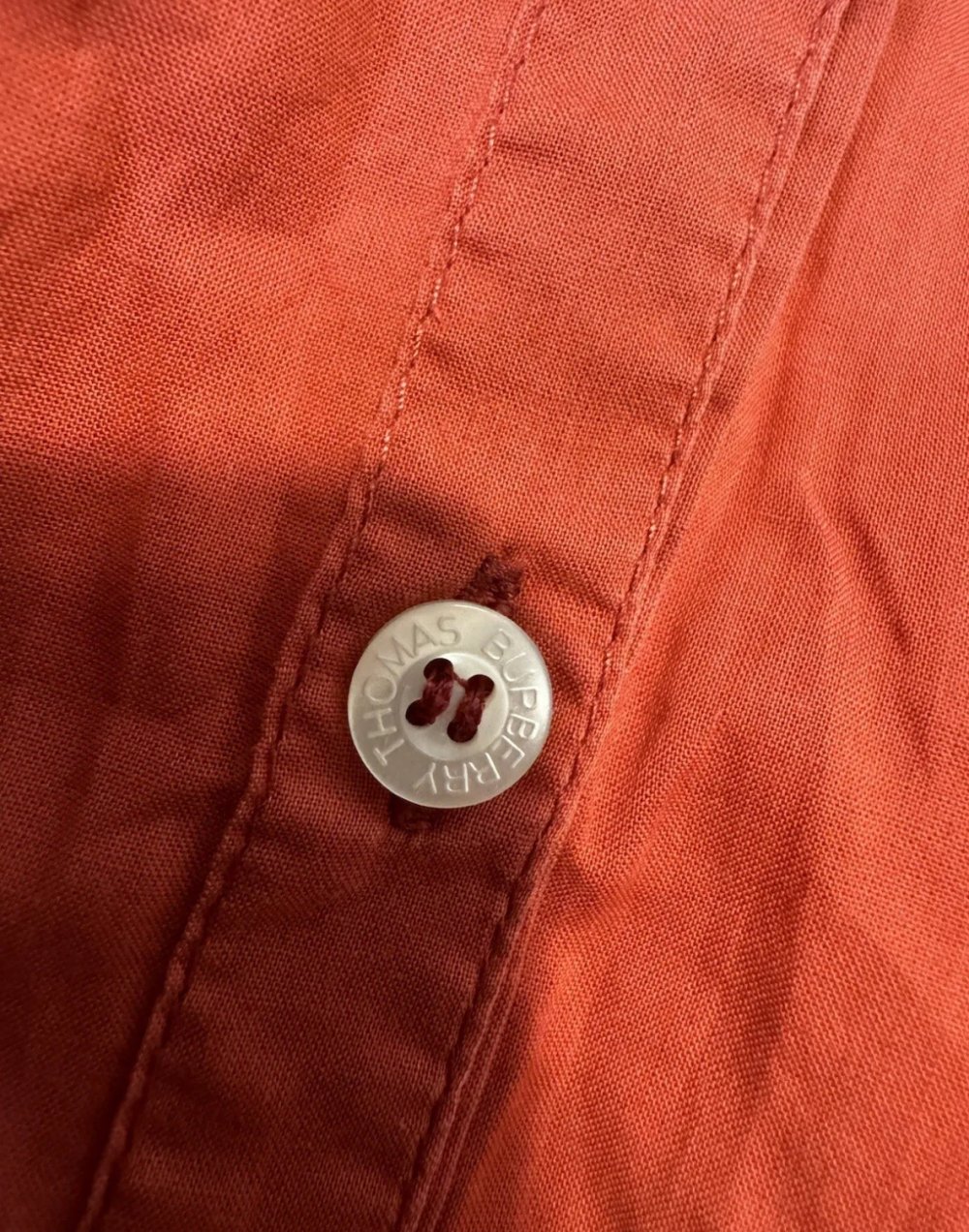 Schöne Bluse Hemd Thomas Burberry M 38 Oberteil Langarm Damen Geknöpft Knöpfe