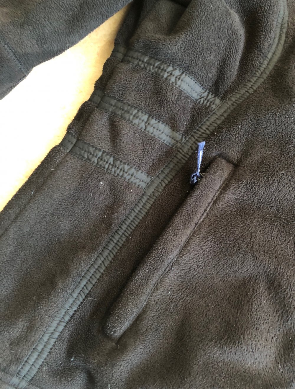 Gaastra gefütterte Fleecejacke in Gr XL - schwarz