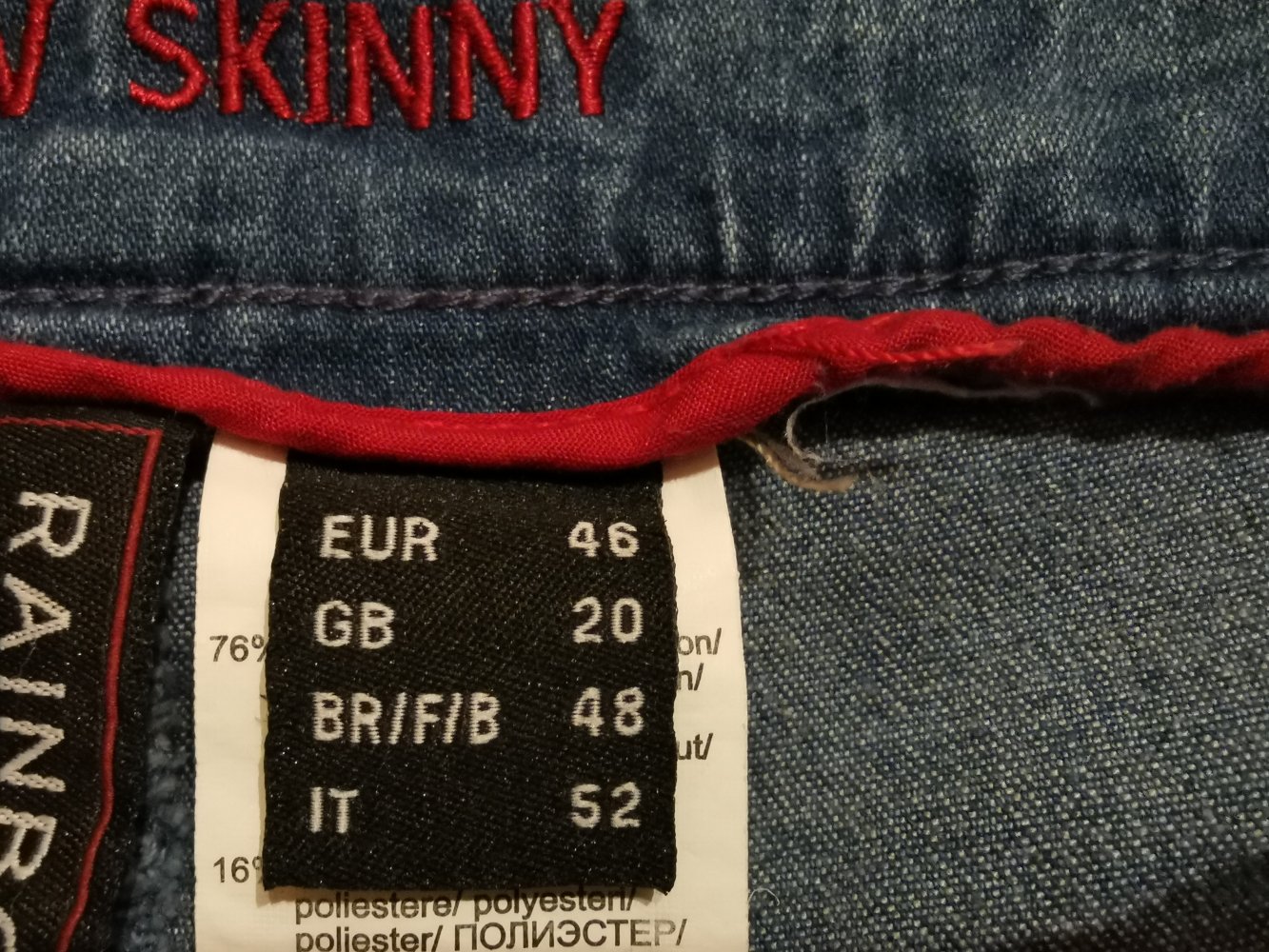 Skinny Jeans (Gr. 46)