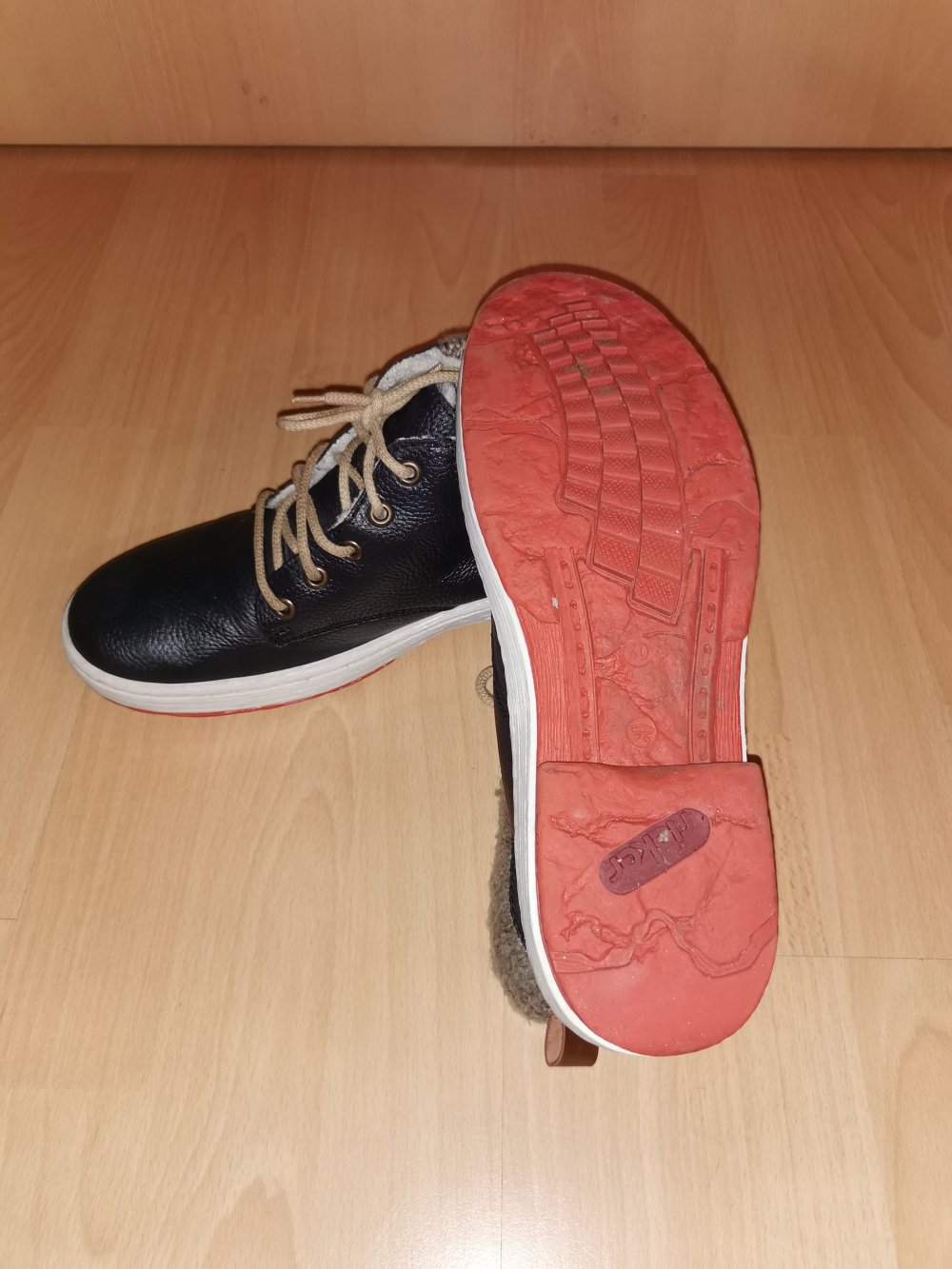 gefütterte Halbschuhe von Rieker (Gr. 40)