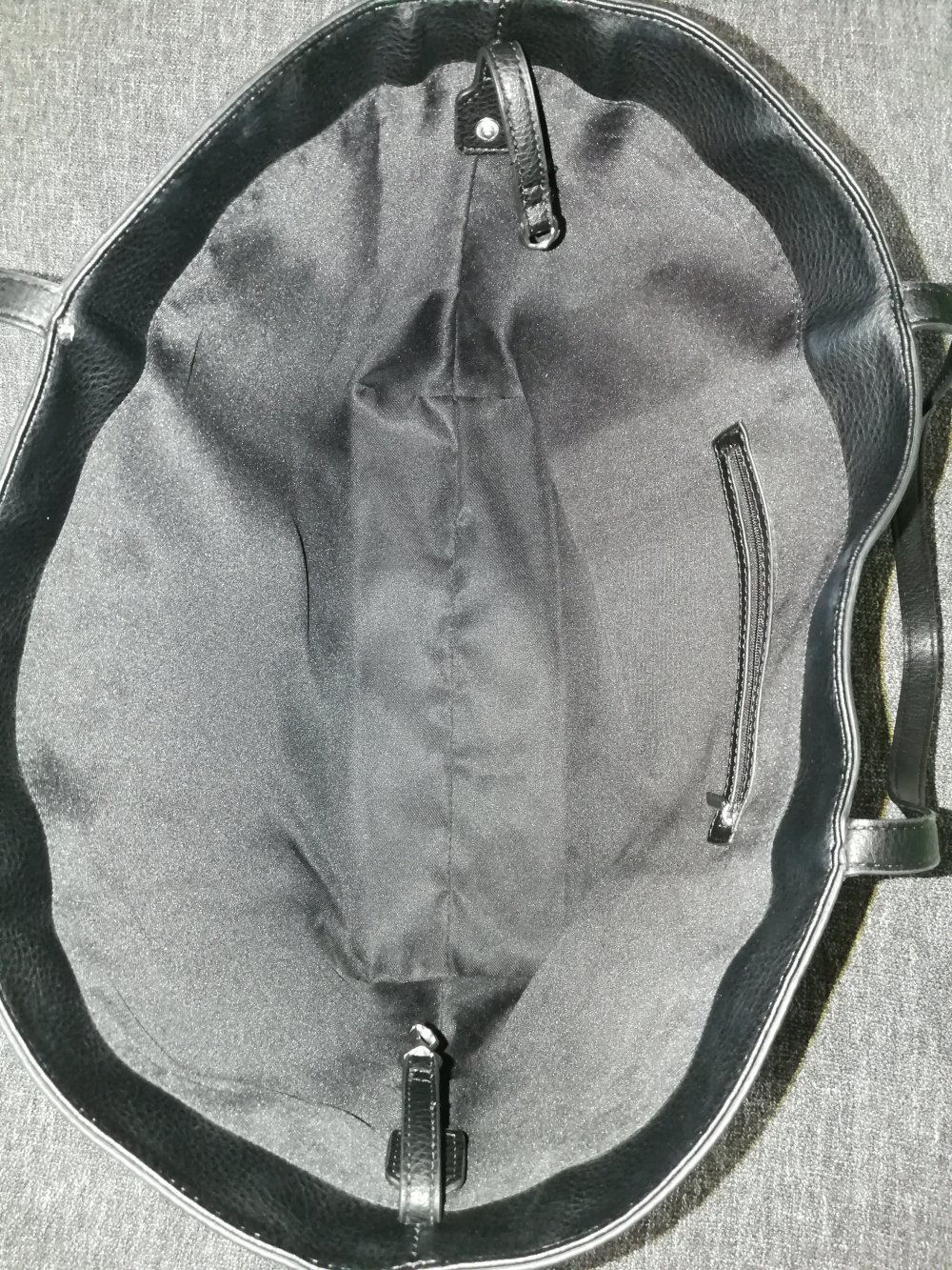schwarzer Shopper