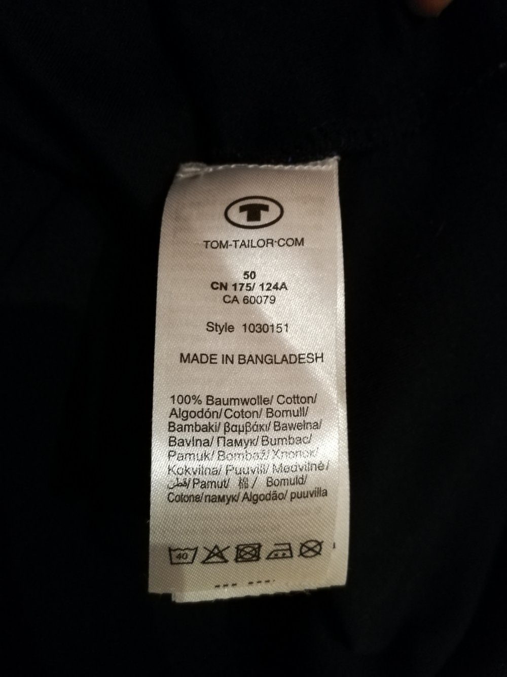 T-Shirt von Tom Tailor (Gr. 50)