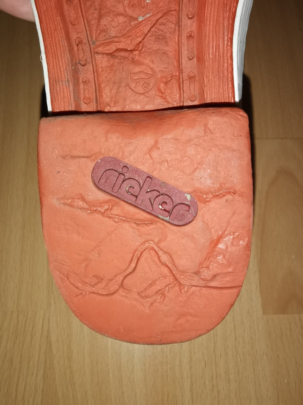gefütterte Halbschuhe von Rieker (Gr. 40)